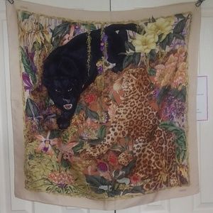 Authentic Gucci silk scarf